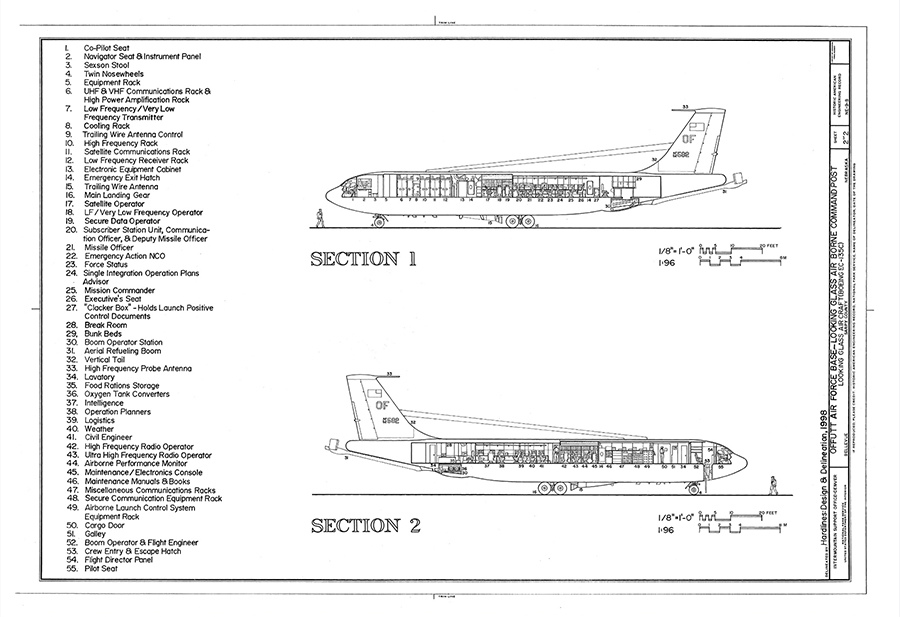 Boeing EC-135 Schematic