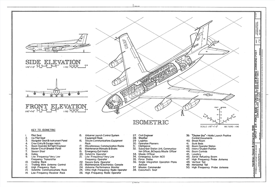 Boeing EC-135 Schematic