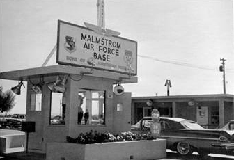 Malmstrom Air Force Base Gate 1968