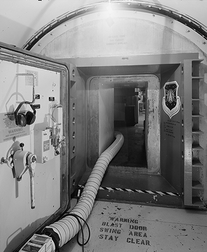 Launch Control Equipment Room Blast Door