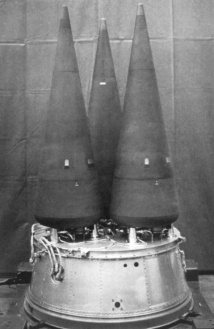 Minuteman III MIRV Mk12 Warheads