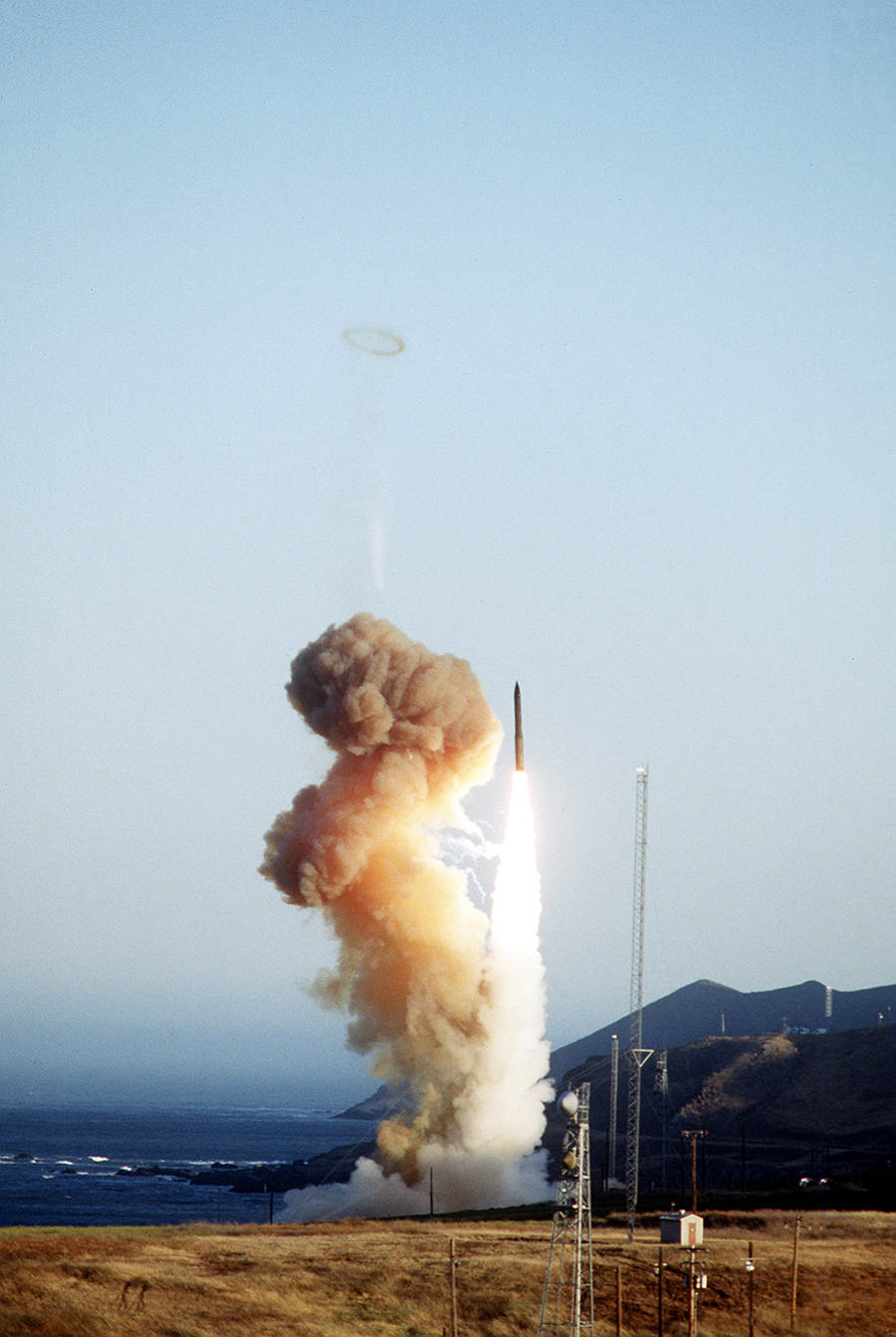 Minuteman III Launch Vandenberg AFB 1994