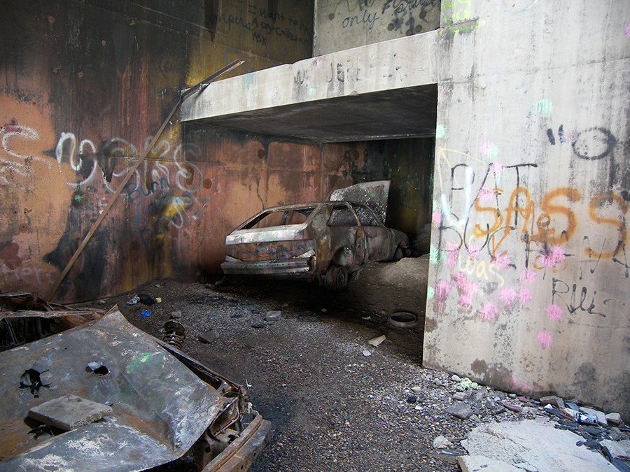 Montana PAR Site - Abandoned Chevy Chevette